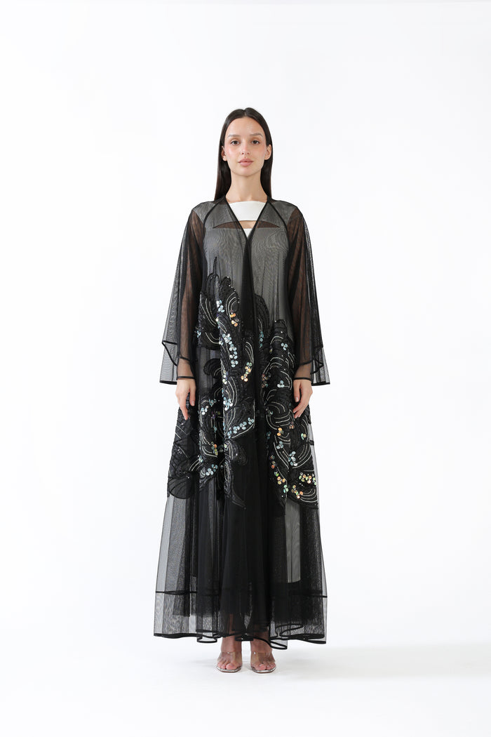 Nightfall on Black Tulle