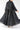 Ripple on Black Organza Sui Abaya