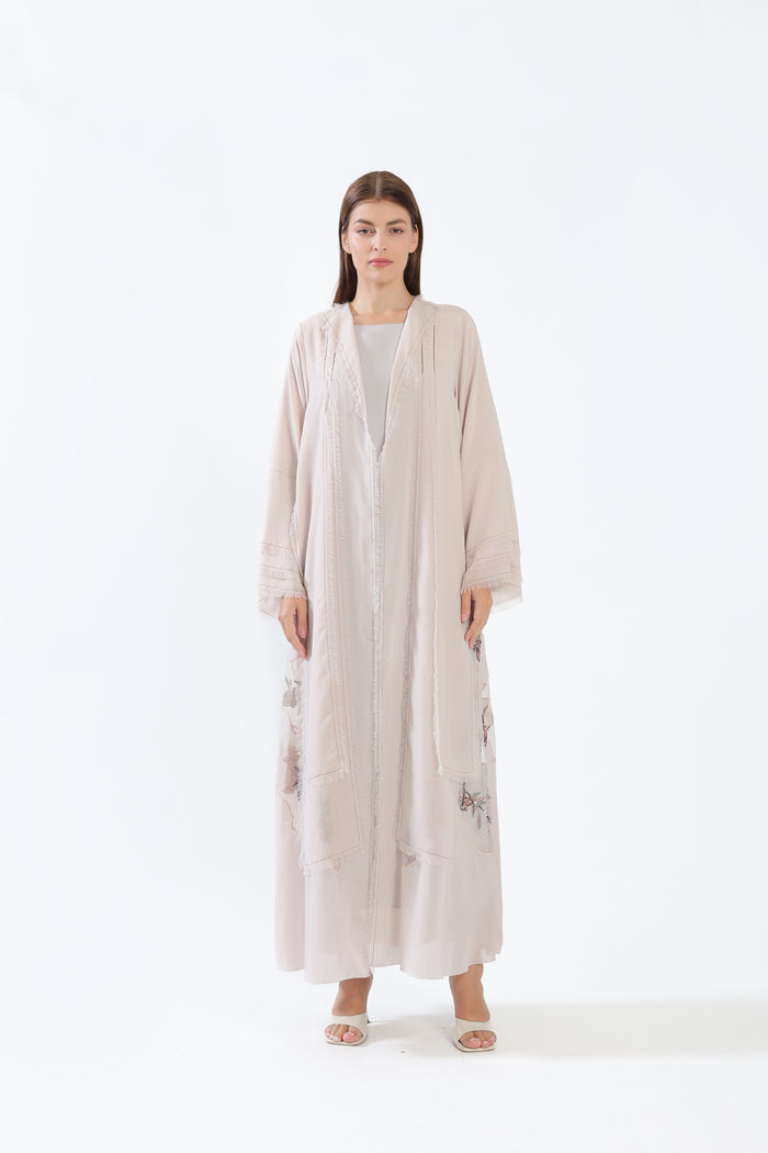 Reverie on Beige Chiffon